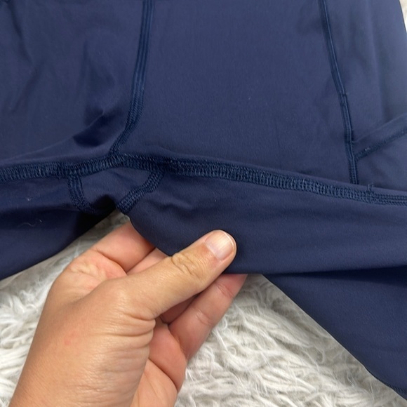 Lululemon Fast & Free Crop (19") Midnight Navy - Picture 2 of 6